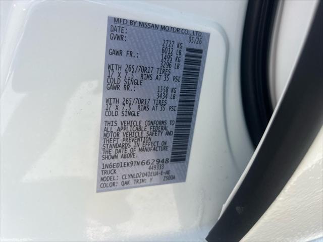 2026 Nissan Frontier Crew Cab PRO-4X 4x4