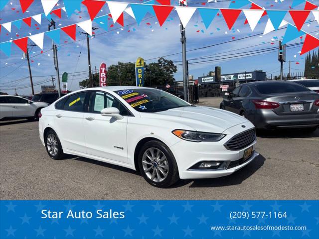 2017 Ford Fusion Hybrid SE for sale in Modesto, CA