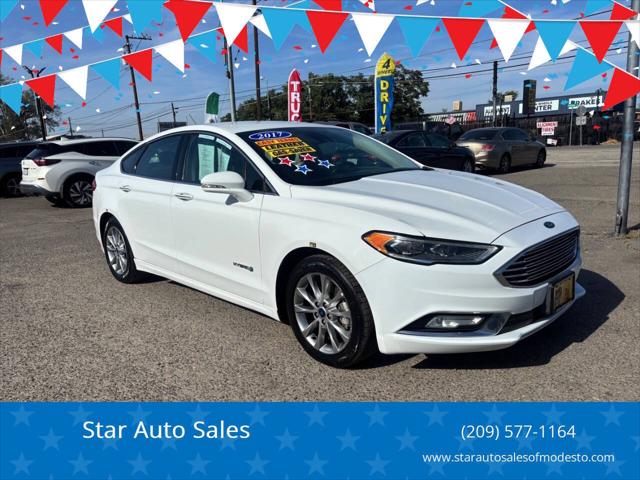 2017 Ford Fusion Hybrid SE for sale in Modesto, CA