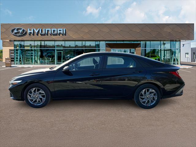 2025 Hyundai Elantra Hybrid Blue