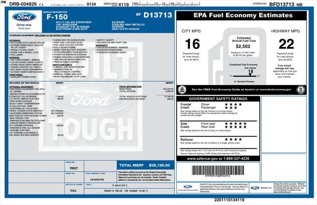 2011 Ford F-150 XLT