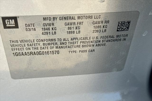 2016 Cadillac ATS Standard