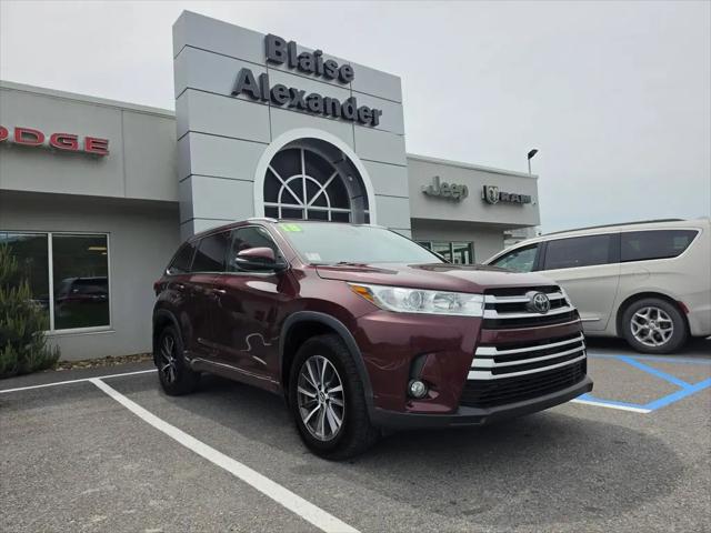 2018 Toyota Highlander XLE for sale in Mansfield, PA