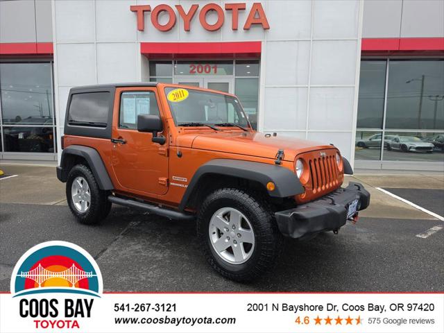 2011 Jeep Wrangler Sport for sale in Coos Bay, OR