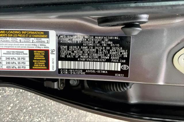 2015 Toyota Camry LE