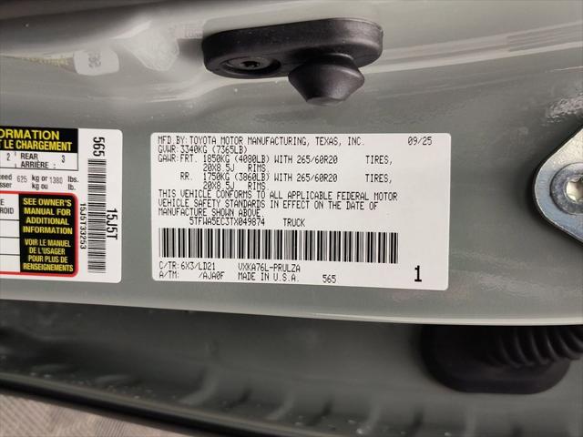 2026 Toyota Tundra Limited CrewMax 6.5' Bed