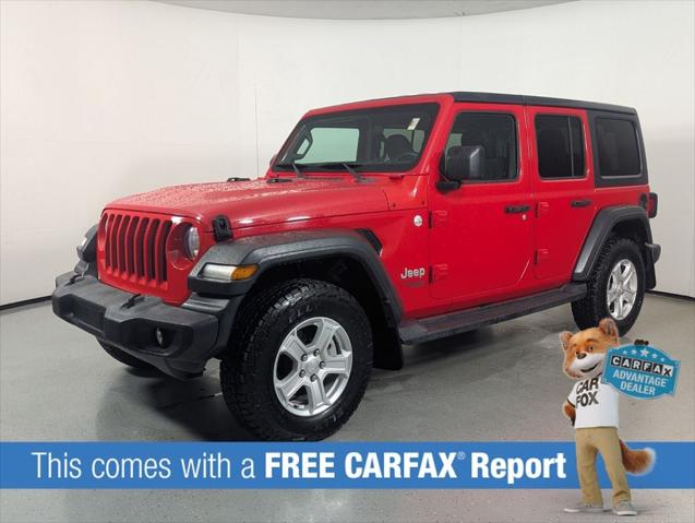 2019 Jeep Wrangler Unlimited Sport S 4x4