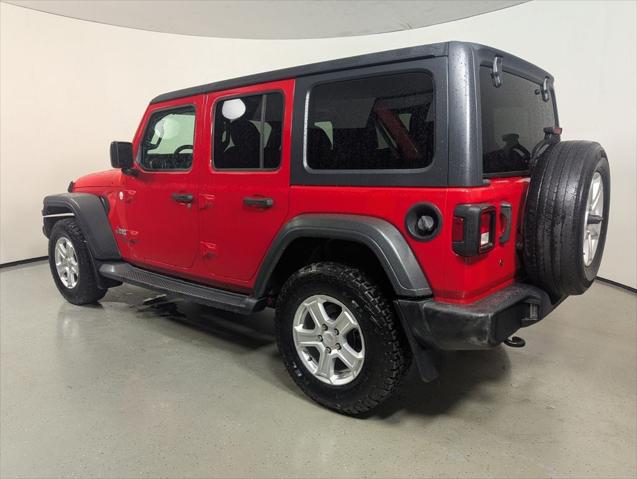 2019 Jeep Wrangler Unlimited Sport S 4x4