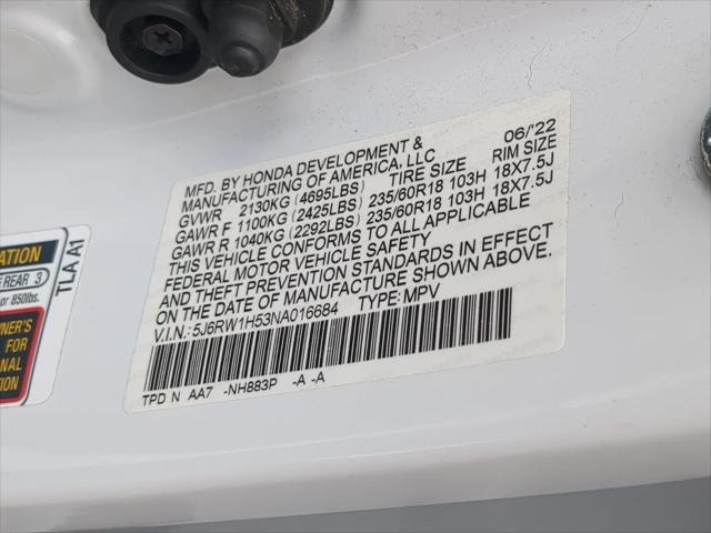 2022 Honda CR-V 2WD EX