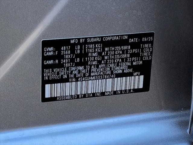 2025 Subaru Crosstrek Limited
