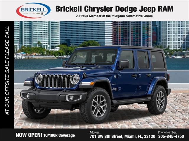 2025 Jeep Wrangler 4-Door Sahara 4x4 for sale in Miami, FL
