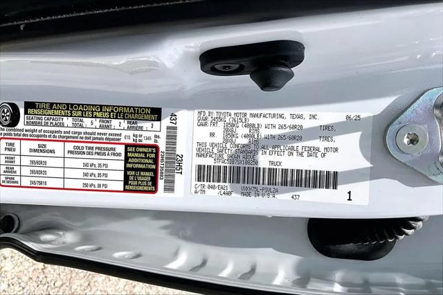 2025 Toyota Tundra Limited CrewMax 6.4' Bed