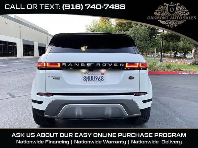 2020 Land Rover Range Rover Evoque SE