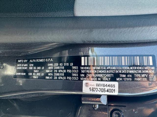 2019 Alfa Romeo Stelvio RWD
