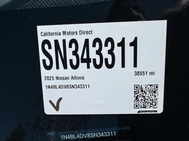 2025 Nissan Altima SV FWD