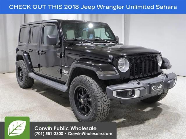 2018 Jeep Wrangler Unlimited Sahara 4x4 for sale in Fargo, ND