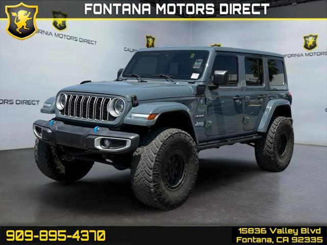 2024 Jeep Wrangler 4xe Sahara 4xe for sale in Fontana, CA