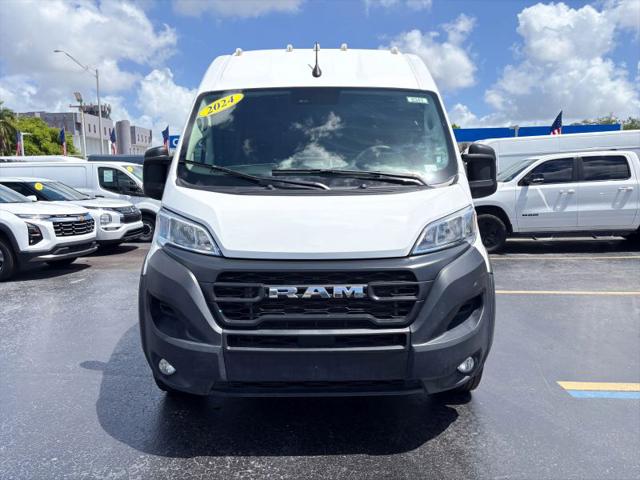 2024 Ram ProMaster 2500 Cargo Van Tradesman High Roof 159" WB w/Pass Seat