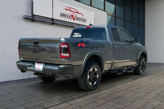 2019 Ram 1500 Rebel Quad Cab 4x4 6'4" Box
