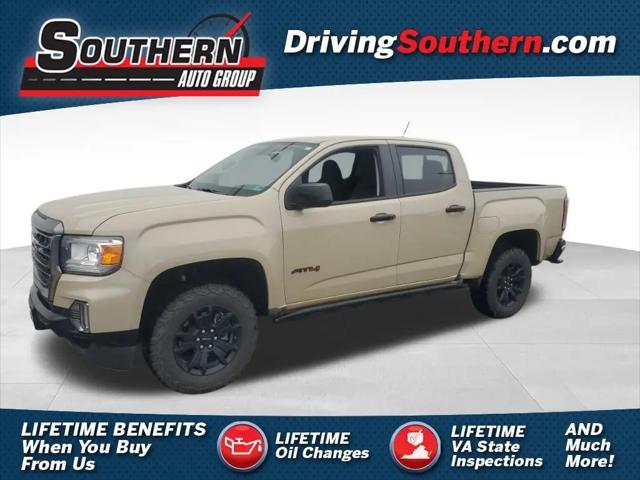 2022 GMC Canyon 4WD Crew Cab Short Box AT4 - Leather for sale in Chesapeake, VA