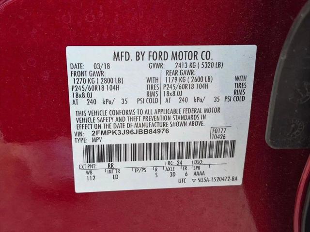 2018 Ford Edge SEL