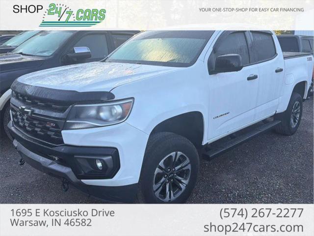 2021 Chevrolet Colorado 4WD Crew Cab Short Box Z71 for sale in Larwill, IN