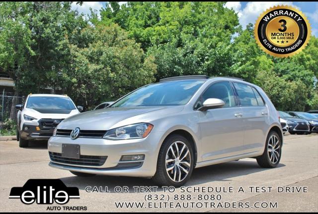 2017 Volkswagen Golf TSI SE 4-Door for sale in Houston, TX