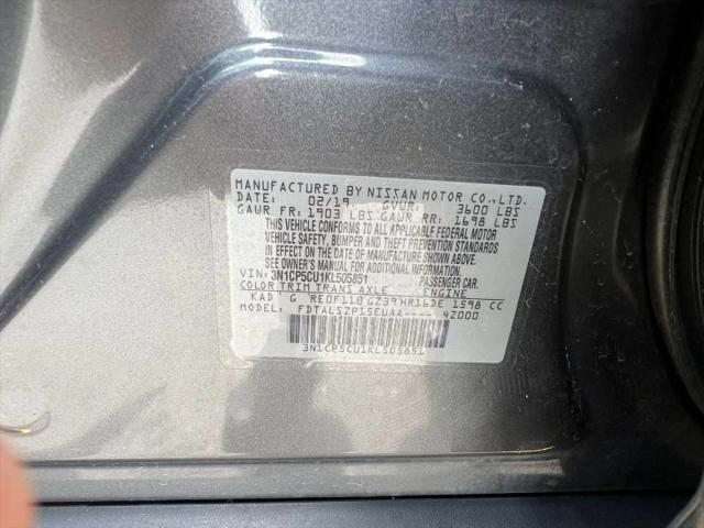2019 Nissan Kicks SV