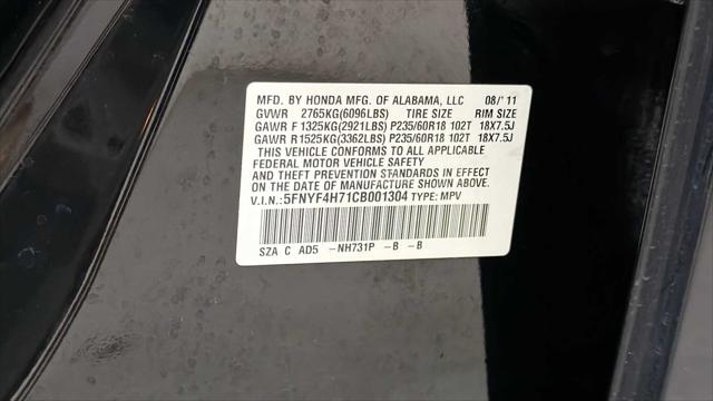 2012 Honda Pilot EX-L