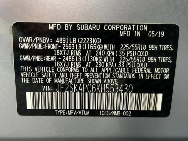 2019 Subaru Forester Sport