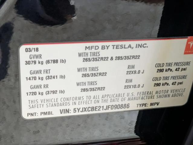 2018 Tesla Model X 100D