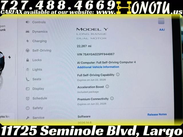 2023 Tesla Model Y Long Range Dual Motor All-Wheel Drive
