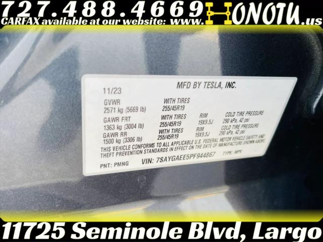 2023 Tesla Model Y Long Range Dual Motor All-Wheel Drive