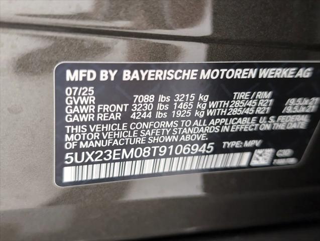 2026 BMW X7 xDrive40i