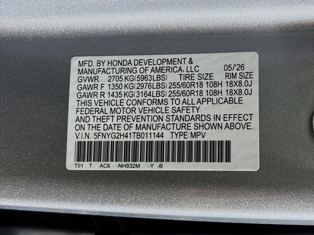 2026 Honda Pilot EX-L
