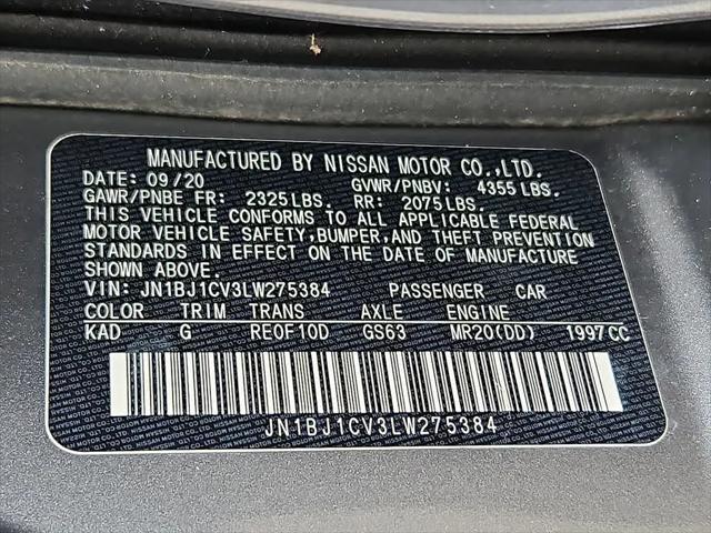 2020 Nissan Rogue Sport SV FWD Xtronic CVT