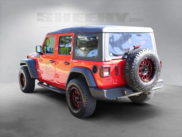 2018 Jeep Wrangler Unlimited Sport S 4x4