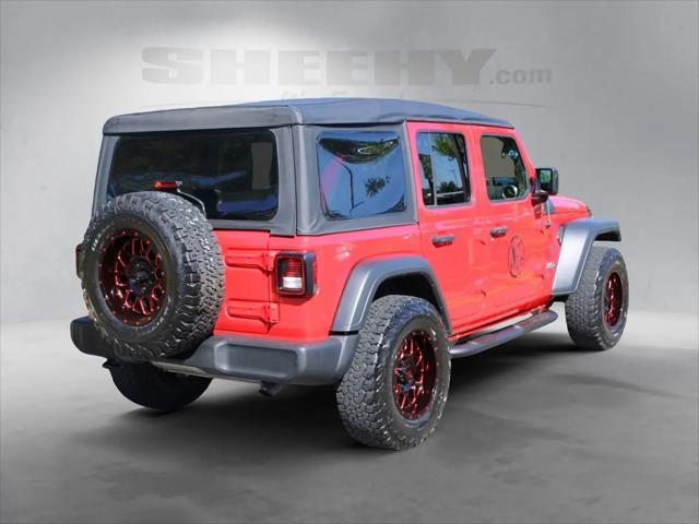 2018 Jeep Wrangler Unlimited Sport S 4x4
