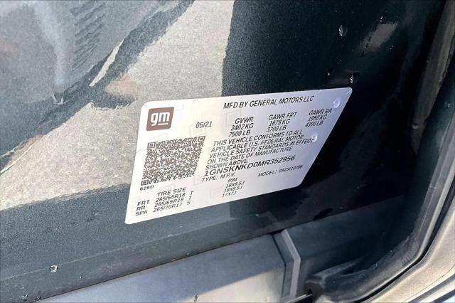 2021 Chevrolet Tahoe 4WD LT