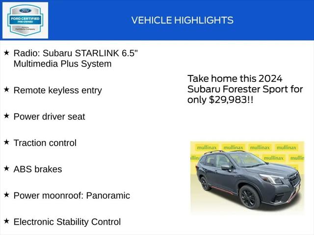2024 Subaru Forester Sport
