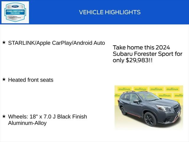 2024 Subaru Forester Sport