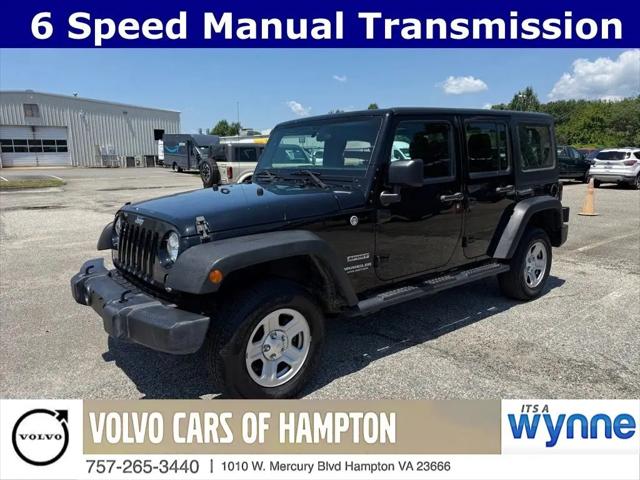 2017 Jeep Wrangler Unlimited Sport 4x4 for sale in Hampton, VA