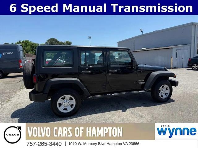 2017 Jeep Wrangler Unlimited Sport 4x4