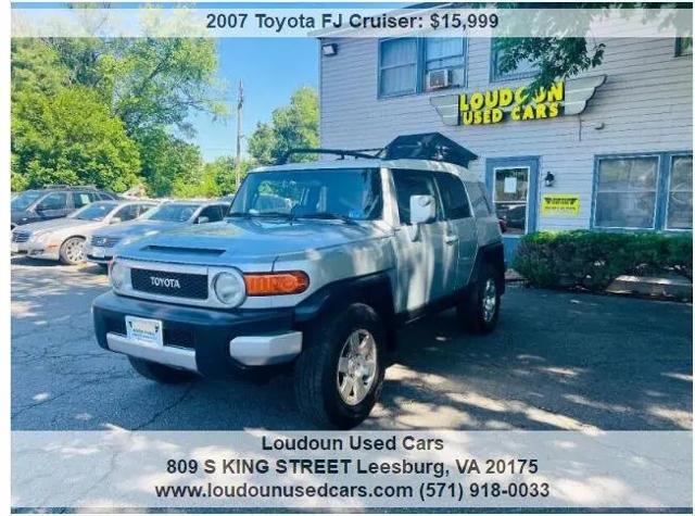 2007 Toyota FJ Cruiser Base for sale in Leesburg, VA