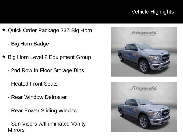2022 Ram 1500 Big Horn Crew Cab 4x4 5'7" Box