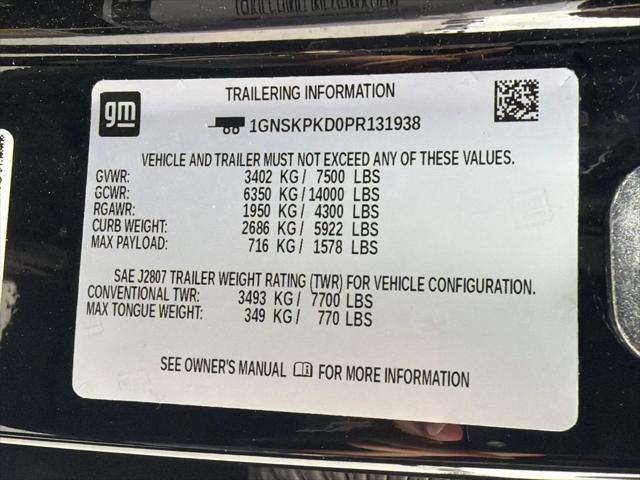 2023 Chevrolet Tahoe 4WD Z71