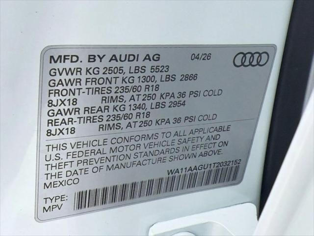 2026 Audi Q5 Premium TFSI quattro S tronic