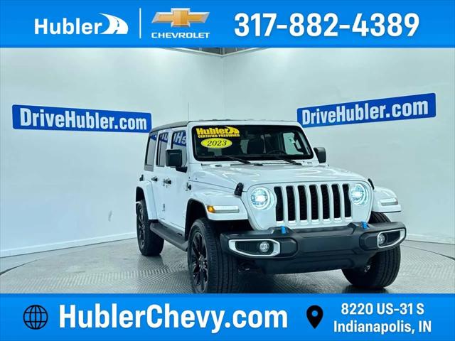 2023 Jeep Wrangler 4xe Sahara 4x4 for sale in Indianapolis, IN