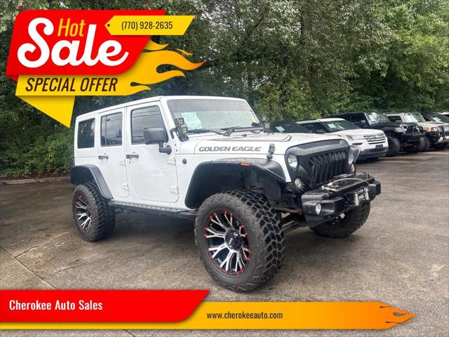 2018 Jeep Wrangler JK Unlimited Golden Eagle 4x4 for sale in Acworth, GA
