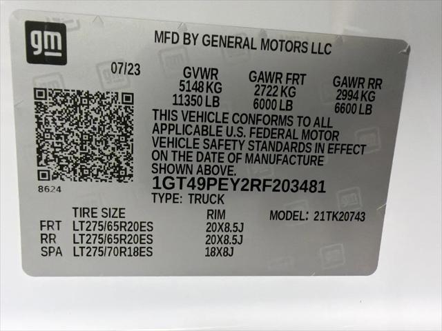 2024 GMC Sierra 2500HD 4WD Crew Cab Standard Bed AT4